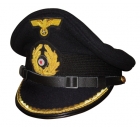 Kriegsmarine Company Grade Officer Visor Cap